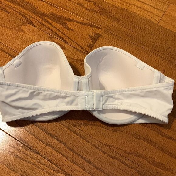 Aerie 36C lightly padded white strapless bra - Picture 2 of 4